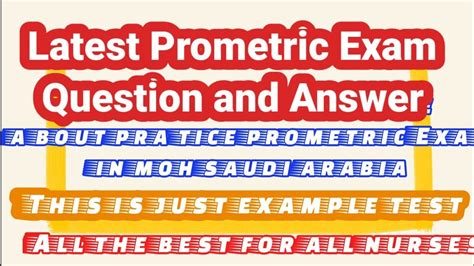 latest prometric question with answer.